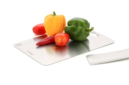 Stainless Steel Kitchen Chopping Board 30x21 cm