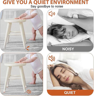 Noise free Transparent Chair Leg Floor Protector