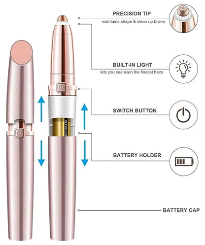 Eyebrow & Face LED Precision Trimmer